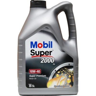 Imagen de Aceite de motor MOBIL 10W40 SUPER 2000 5L