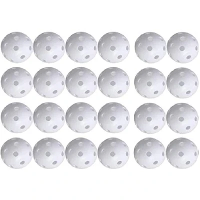 Imagen de ProLeo 24 pelotas de golf para practicar y hacer ejercicio en interiores o exteriores