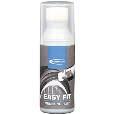 Imagen de Schwalbe Fahrradzubehör Montage Fluid 50 Ml Easy Fit Líquido para Montaje de neumáticos (0,05 L), Unisex Adulto, Plateado, UK: 0.05 litres