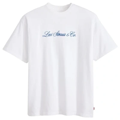 Imagen de Levi&#039;s Vintage FIT Graphic tee Camiseta, Levis Script White, L para Hombre