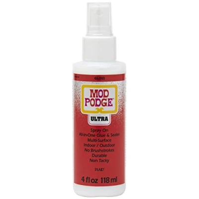 Imagen de Mod Podge Pegamento para Manualidades a Cuadros, 4 onzas, 118 ml,