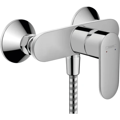 Imagen de hansgrohe Vernis Blend grifo de ducha visto para 1 función, monomando ducha, mezclador cromo