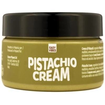 Imagen de Easy Vibes Crema de Pistacho (200g) Sabor Dulce Sin Aceite Palma Azúcar Añadido Solo Ingredientes Naturales Apto para Veganos