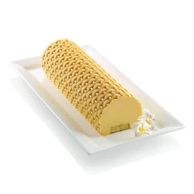 Imagen de Silikomart Magic BÛCHE, Silicone, Gris, 12 x 29.5 5 cm