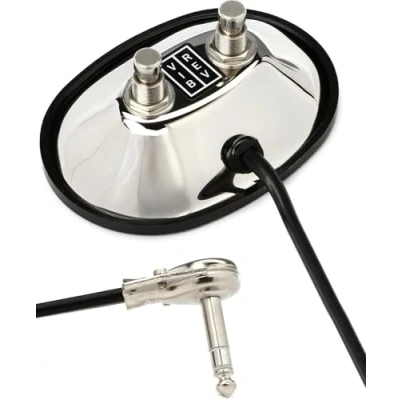 Imagen de Fender 2 Button Vintage Style Footswitch: Vibrato/Reverb On/Off with 1/4&quot; Jack