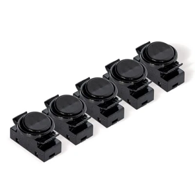 Imagen de OJ 336 Interruptor basculante (5 unidades, 2 A, 250 V), color negro