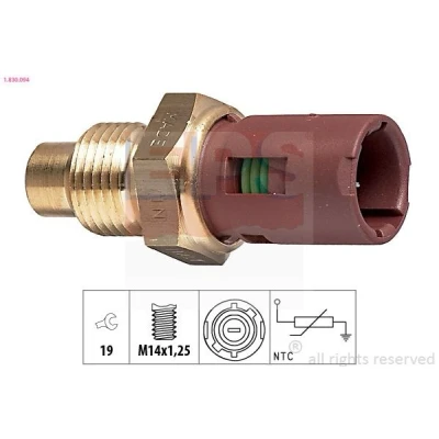 Imagen de EPS 1.830.094 Sensor de Temperatura del Refrigerante Made in Italy OE Equivalent RENAULT: 21 Berlina, Hatchback