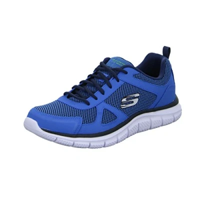Imagen de Skechers Track Bucolo, Zapatillas de Running Hombre, Blue Lime, 43 EU