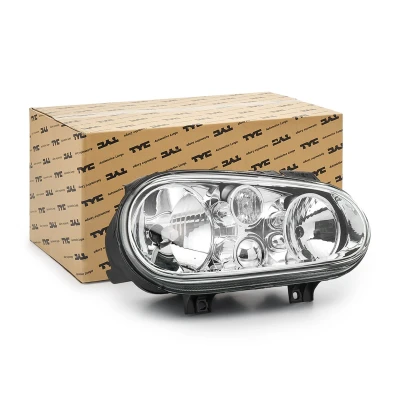 Imagen de TYC 20 5385 75 2 Faros derecha H7, H1 sin faro antiniebla para circulación por la con electromotor VOLKSWAGEN: Golf 4, 4 Variant