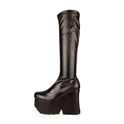 Imagen de LAMODA Shy Away, Botas Altas hasta la Rodilla Mujer, Color Negro, 38 EU