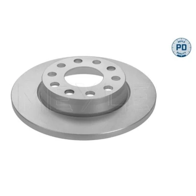 Imagen de MEYLE 115 521 0039/PD Disco de freno Eje trasero 255 12 5 112 macizo revestido láminas zinc con tornillos PD Quality AUDI: A4 B7 Berlina