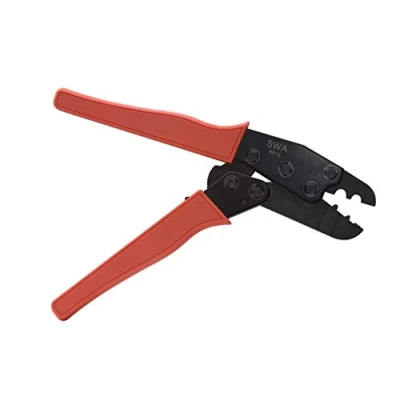 Imagen de SWA RP16 Crimpadora de trinquete mano pequeña para terminales no aislados 10 mm² hasta 16 mm², color naranja