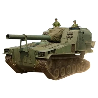 Imagen de I Love Kits 1/35 M53 155 mm obús Maqueta, Multicolor (ILK63547)