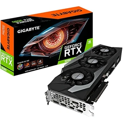 Imagen de Gigabyte Technology GeForce RTX 3080 Gaming OC 10G (Rev. 2.0) NVIDIA 10 GB GDDR6X (no valido para MINERIA), Único