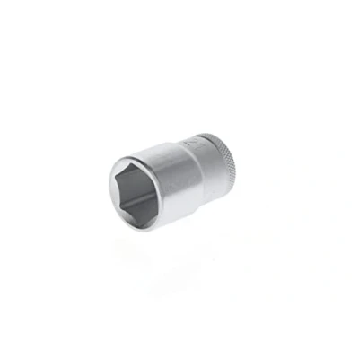 Imagen de GEDORE vaso, Llave de Accionamiento 1/2&#039;&#039; 12,5 mm, Hexagonal, 21 mm ancho, Herramienta, 19 21, Acero cromado