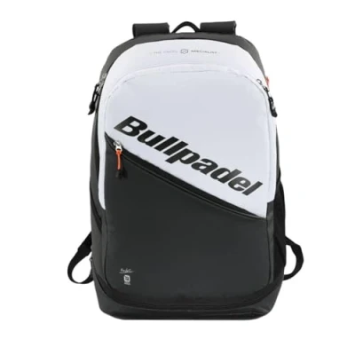 Imagen de BULLPADEL BPM 25001 HACK Blanco/Negro 2025 PAQUITO NAVARRO (Mochila)