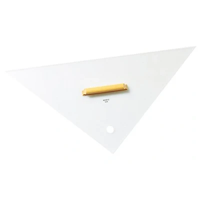Imagen de Aristo AR1533 Escuadra (Plexiglas, 32,5 cm, mango de madera), transparente