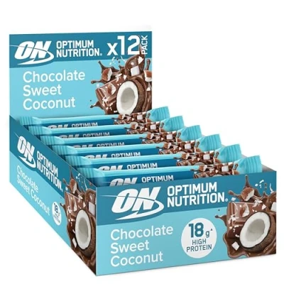 Imagen de Optimum Nutrition Coconut Protein Bar (12x59g) Chocolate Sweet Coco