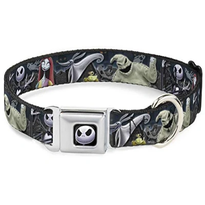 Imagen de Buckle Down DC WDY256 WL DYAI Jack Expression6 Collar de Perro a Todo Color, ancho grande/18 32