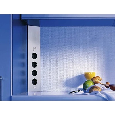 Imagen de Thebo ST 3007 USB port 175806 enchufe Element esquina Barra de acero inoxidable