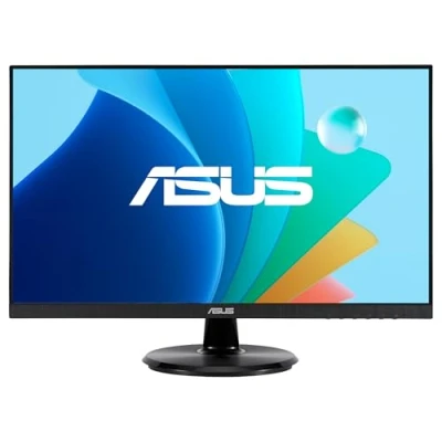 Imagen de ASUS VA24DQFR Monitor Gaming Eye Care de 23.8 Pulgadas, IPS, Full HD, sin Marcos, 100 Hz, sincronización adaptativa, 1 ms MPRT, HDMI, DisplayPort, VGA, Baja luz Azul, antiparpadeo, Montaje en Pared