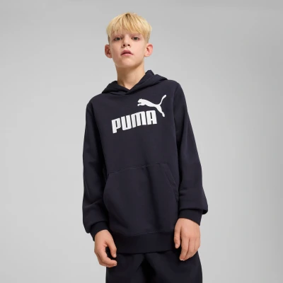 Imagen de Puma ESS NO. 1 LOGO Jersey con capucha para niños, Talla: 7 8a (8), Black