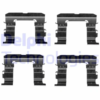 Imagen de DELPHI LX0613 Kit de accesorios, pastillas frenos NISSAN: Pick Up