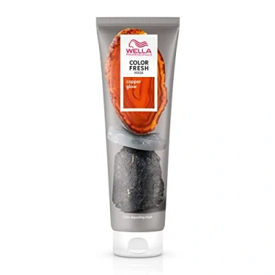 Imagen de Wella Professionals color Fresh Mask Mascarilla de Coloración temporal Revive el del cabello Hidratante Tono Copper Glow 150ml