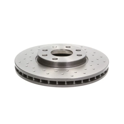 Imagen de BREMBO XTRA LINE 09.7628.1X Disco de freno 256 24 4 perforado/ventil. int. revestido con tornillos OPEL: Astra G Furgón, CC, Berlina