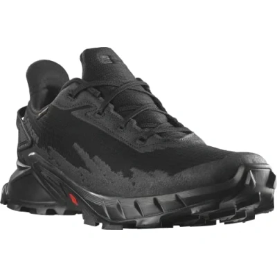 Imagen de Salomon Alphacross 4 Gore Tex Zapatillas Impermeables de Trail Running para Mujer, Agarre potente, Protección frente al agua y el clima, Comodidad duradera, Black, 40