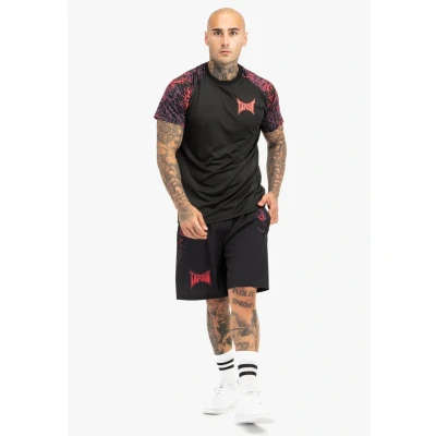 Imagen de Tapout ROOT TEE Camiseta estampada, Hombre, Talla: 3XL, Black red aubergine