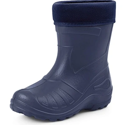 Imagen de Ladeheid EVA Botas de Agua Unisexo Niños Niñas KL050 (Azul Oscuro, 22 EU)