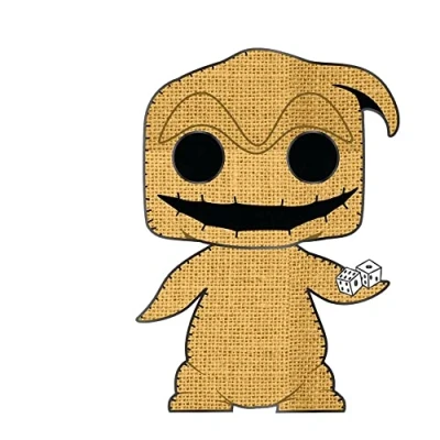 Imagen de Funko Pop! Large Enamel Pin Disney: The Nightmare Before Christmas Oogie Boogie Chase Pins de Esmalte Broche Coleccionable para Mochilas Y Bolsos Idea Regalo Mercancia Oficial