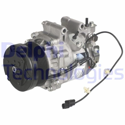 Imagen de DELPHI TSP0159859 compresor de Aire Acondicionado Sanden TRSE07 Scroll PAG 46 con aceite HONDA: CIVIC 8 Hatchback, FR V norauto,
