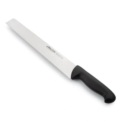 Imagen de Cuchillo Para Salami Arcos Colour Prof 295725 De Acero Inoxidable Y Mango Ergonómico Negro