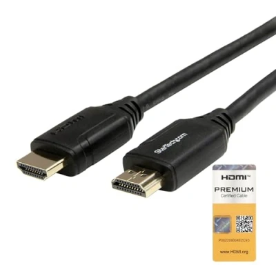 Imagen de Startech Cable Hdmi Premium De Alta Velocidad Con Ethernet 4k 60hz 2m