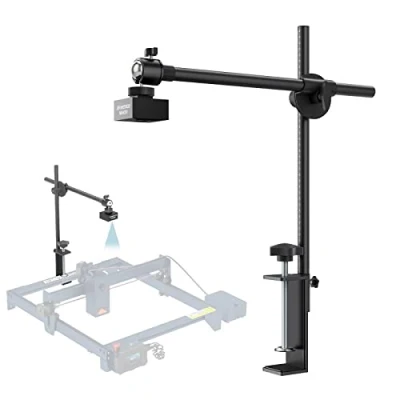 Imagen de ATOMSTACK AC1 Lightburn Cámara para Grabador Laser, Posicionamiento Preciso, Vista Previa de Trabajo, Grabación Video Lapso Tiempo Cortador Cutter Engraver Area Trabajo 400x400mm