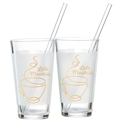 Imagen de Ritzenhoff &amp; Breker Latte Macchiato Juego de vasos (4 unidades), transparente