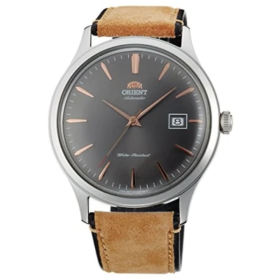 Imagen de Orient Reloj Analógico para Hombre de Automático con Correa en Cuero FAC08003A0
