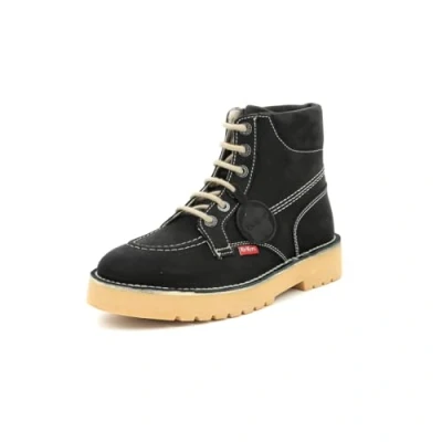 Imagen de Kickers Daltrey HI Botines con cordones, Hombre, Talla: 43, Noir Zapatos