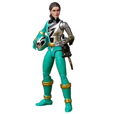 Imagen de Power Rangers Lightning Collection, Figura Ranger Verde Dino Fury de 15 cm