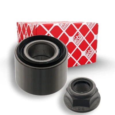 Imagen de FEBI BILSTEIN 05537 Cojinete de Rueda eje trasero izquierda, trasero, derecha 25 52 37 con tuerca del