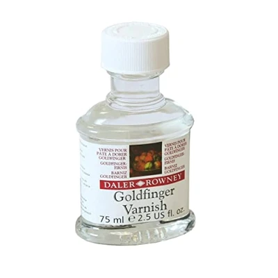 Imagen de Barniz en frasco de 75 ml Daler Rowney &quot;Goldfinger&quot; Fr.75Ml