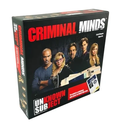 Imagen de Criminal Minds Unknown Subject Board Games para adultos juegos noche de juegos, deducción social, mesa familiar, juego a partir 14 años, 5 8