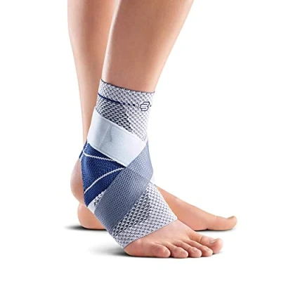 Imagen de Bauerfeind Vendaje de tobillo, MalleoTrain S,open heel,titán,izquierdo, talla 1