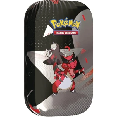 Imagen de Pokémon: Minilata Teselia de JCC Krookodile y Excadrill (2 Sobres Mejora 1 Tarjeta Adhesiva)
