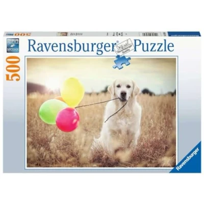 Imagen de Ravensburger Puzzle: Cumpleaños Mascota, Puzzles para adultos y Niños, Rompecabezas Adultos, Puzzle 500 piezas, Usa Pegamento enmarcar, Piezas Pasatiempos
