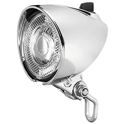 Imagen de Busch &amp; Müller 1786CN Lumotec Classic N Luz delantera LED para bicicleta, color gris