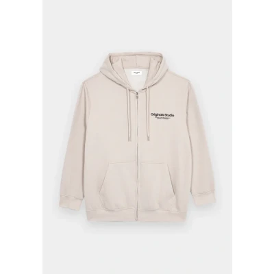 Imagen de Jack &amp; Jones Jorvesterbro ZIP HOOD Sudadera con cremallera, Hombre, Talla: 4XL, Moonbeam