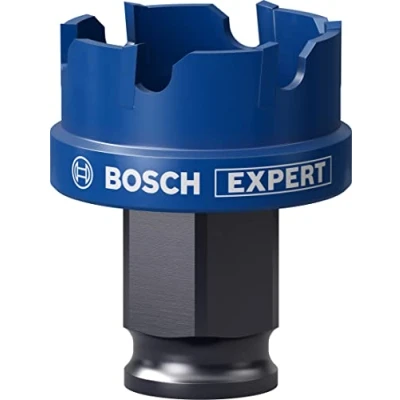 Imagen de Bosch Professional 1 x Sierras de corona Expert Sheet Metal, para Láminas acero, acero inoxidable, 32 mm, Accesorios Taladro impacto rotativo